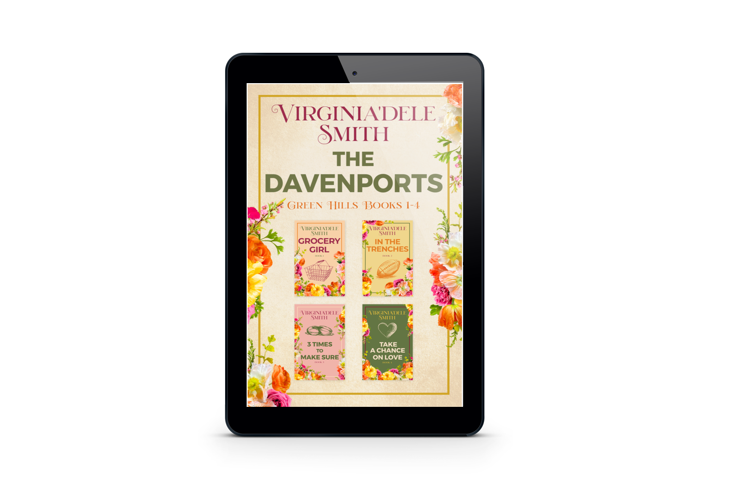 The Davenports: Books 1–4 + Bonus Cookbook