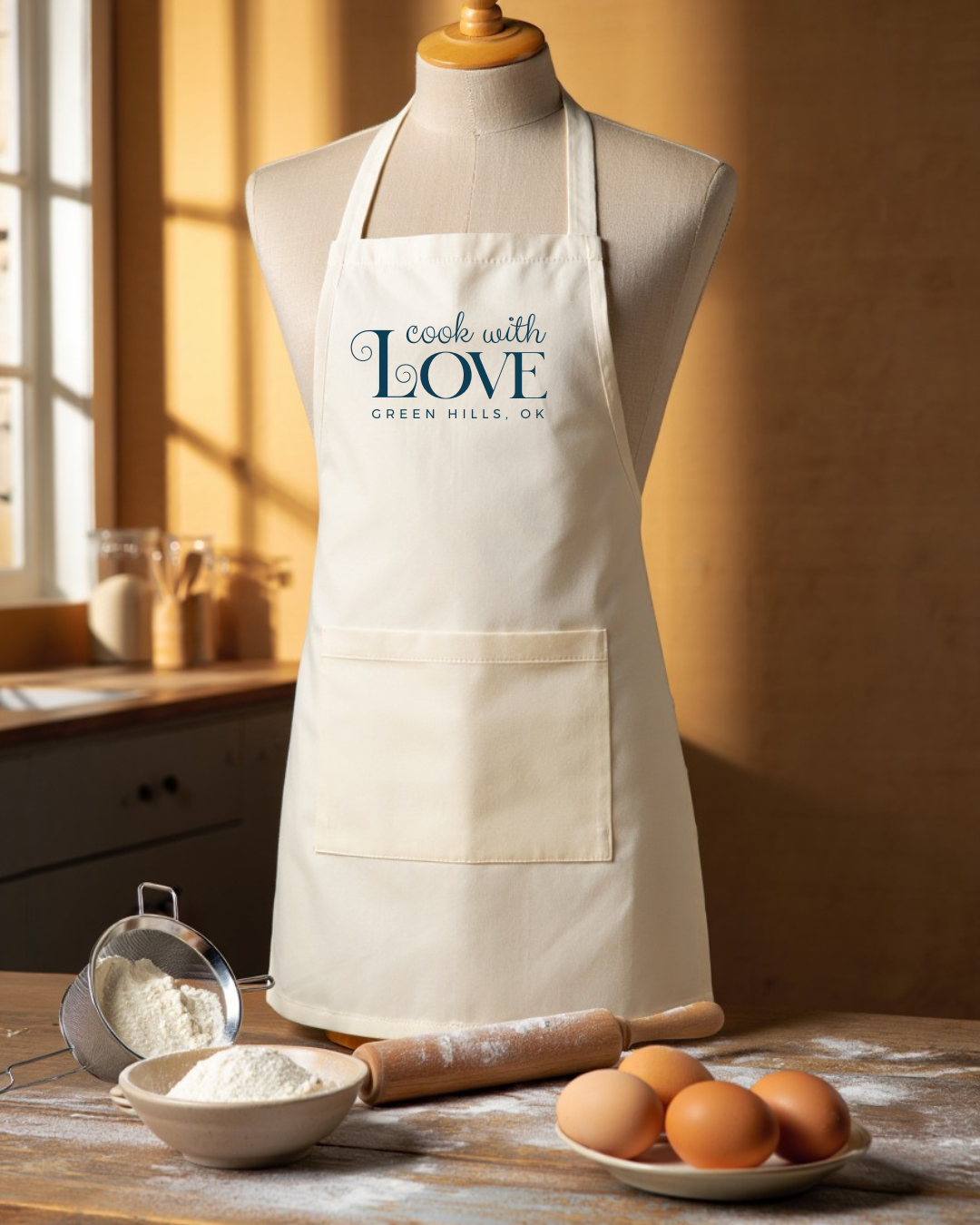 Cook with Love Apron