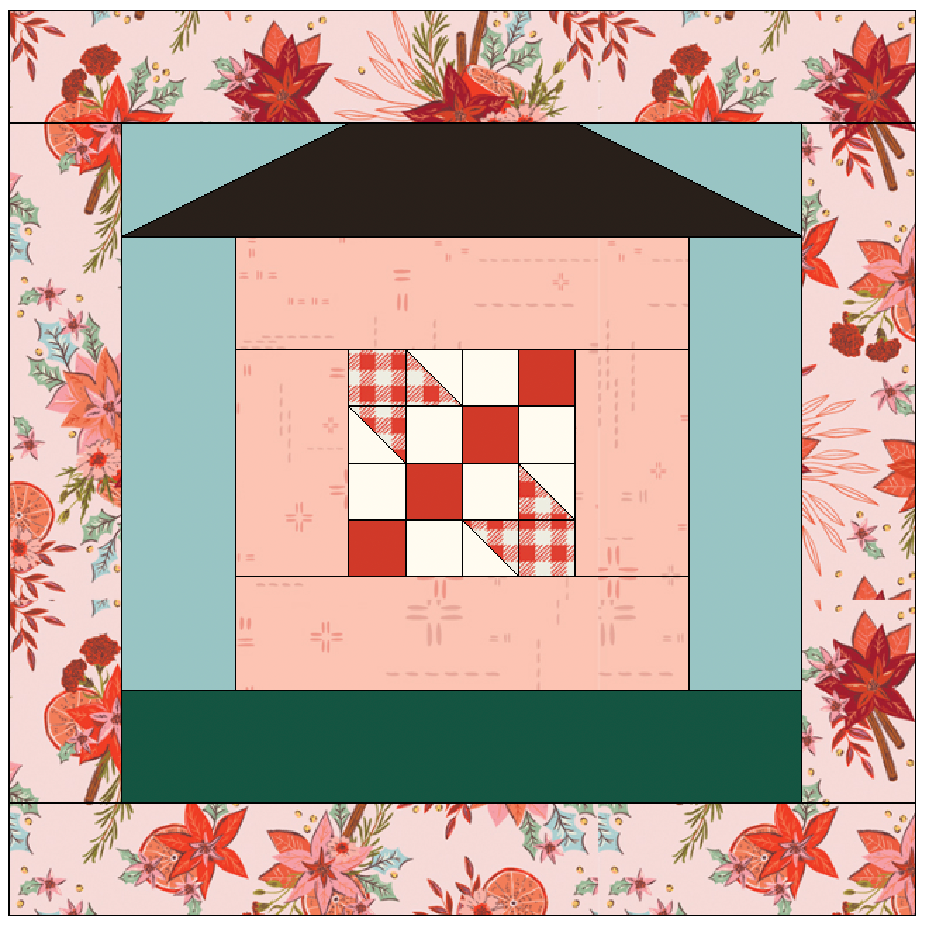 Back of the Barn Block Fabric Kit